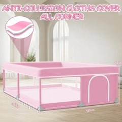 XVISHX playpen 360-vision design for easy supervision