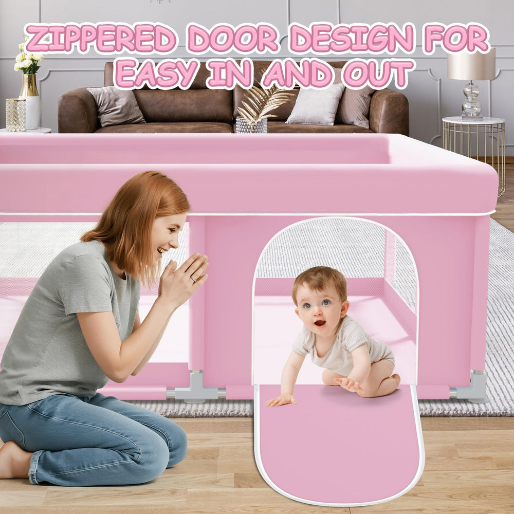 XVISHX indoor outdoor use playpen suitable for homes and patios