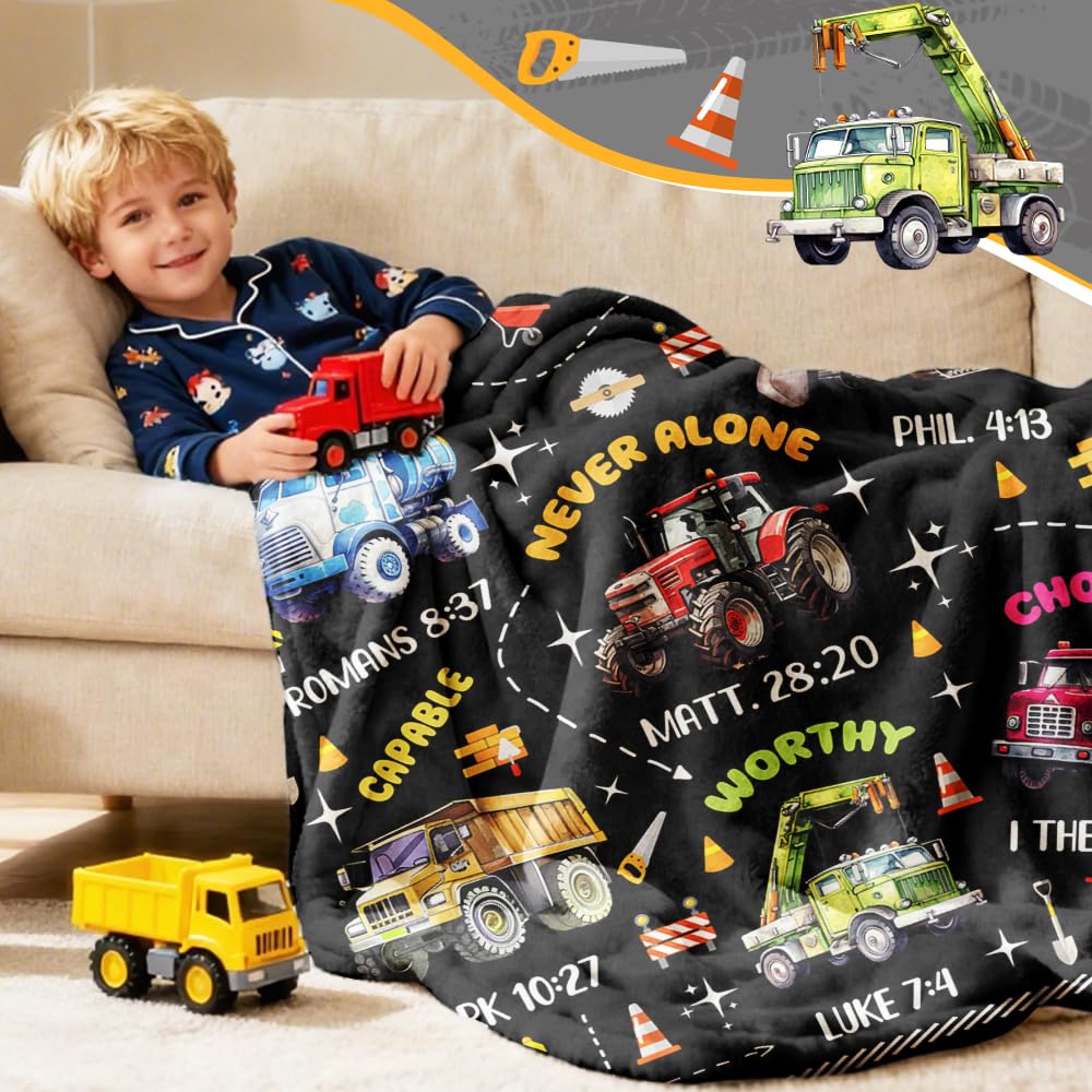 Xvx-Boom construction truck graphic appeals to truck-loving kids