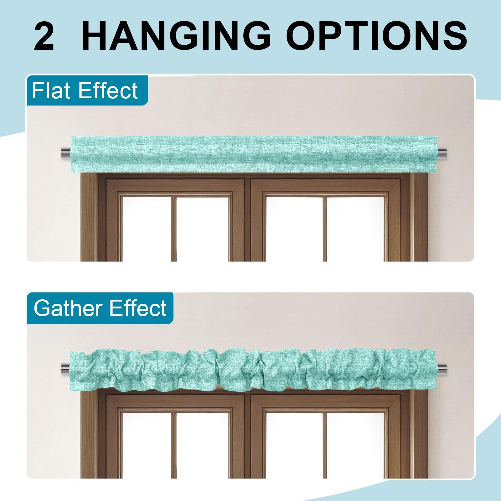 XWZO valance in nursery creates a warm, soft ambiance.