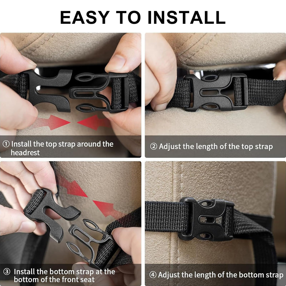 XYJNYO travel-ready kick mat supports family road trips