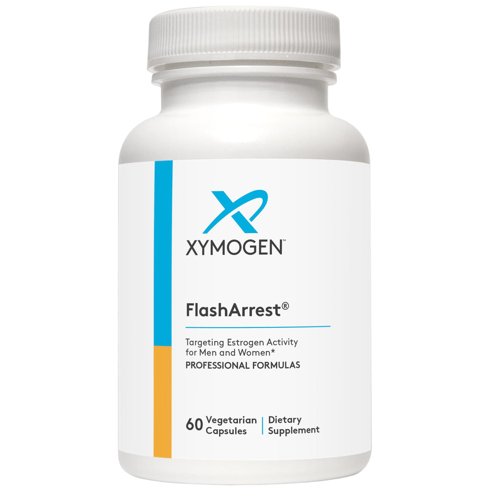 XYMOGEN FlashArrest bottle cap close-up for simple daily use.