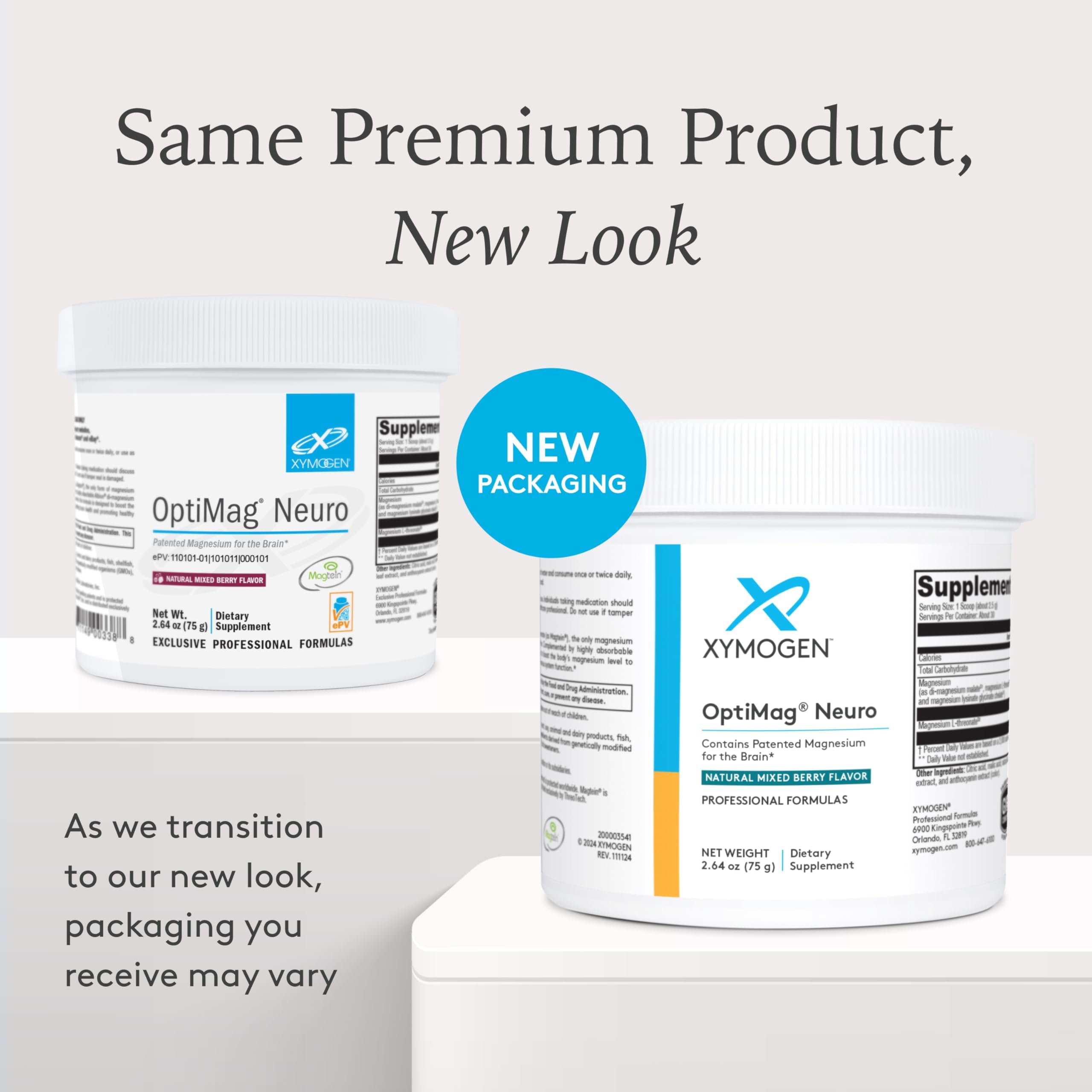 Xymogen MedCaps Menopause packaging signals gluten-free formulation