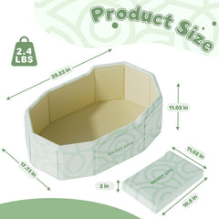 Xynzanic collapsible baby bathtub in shower for convenient bath setup.