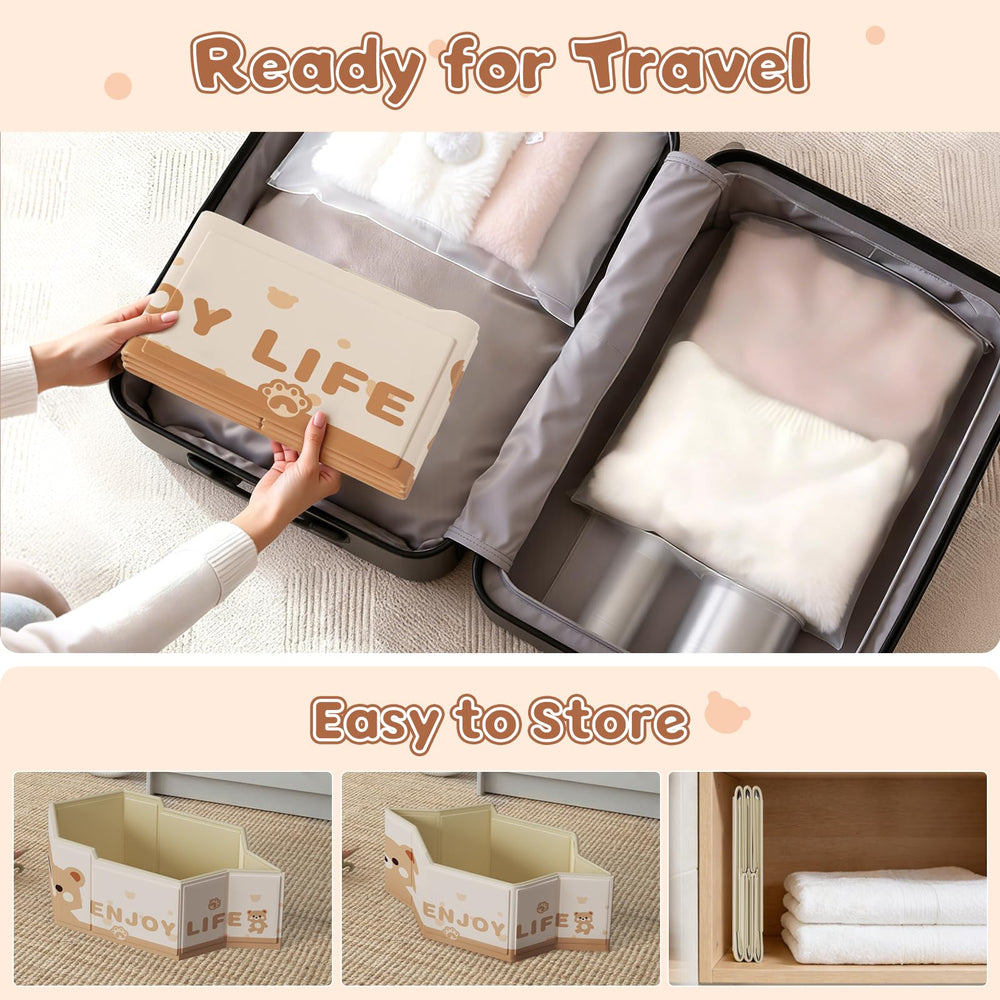 Xynzanic collapsible baby bathtub travel-ready, light enough for trips and hotels