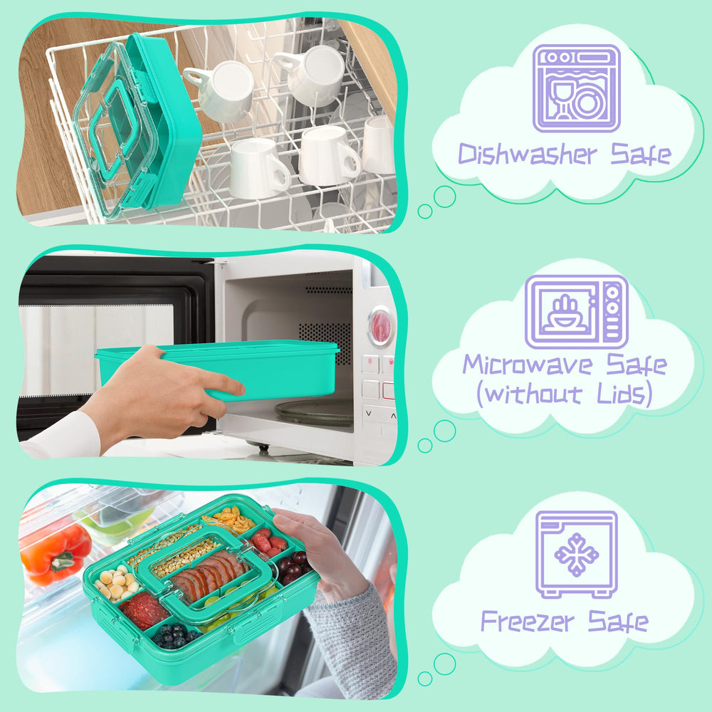 Xyptorix BPA-free plastic ensures safe, durable lunch storage