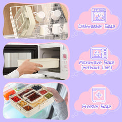 Xyptorix Snack Box BPA-free material for safe, durable lunch storage