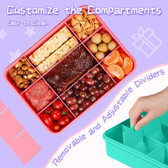 Easy-open latch helps kids access snacks independently.