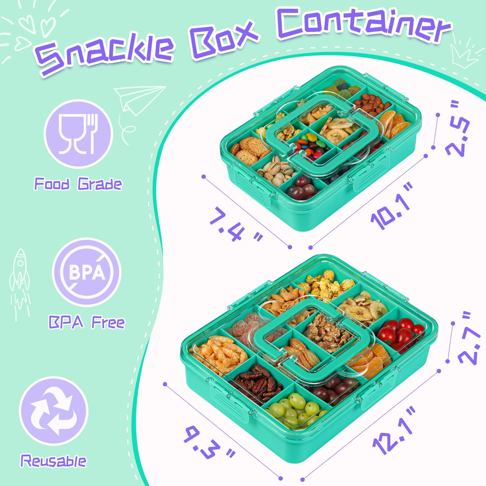 Xyptorix Snack Box is dishwasher safe for easy cleanup after meals