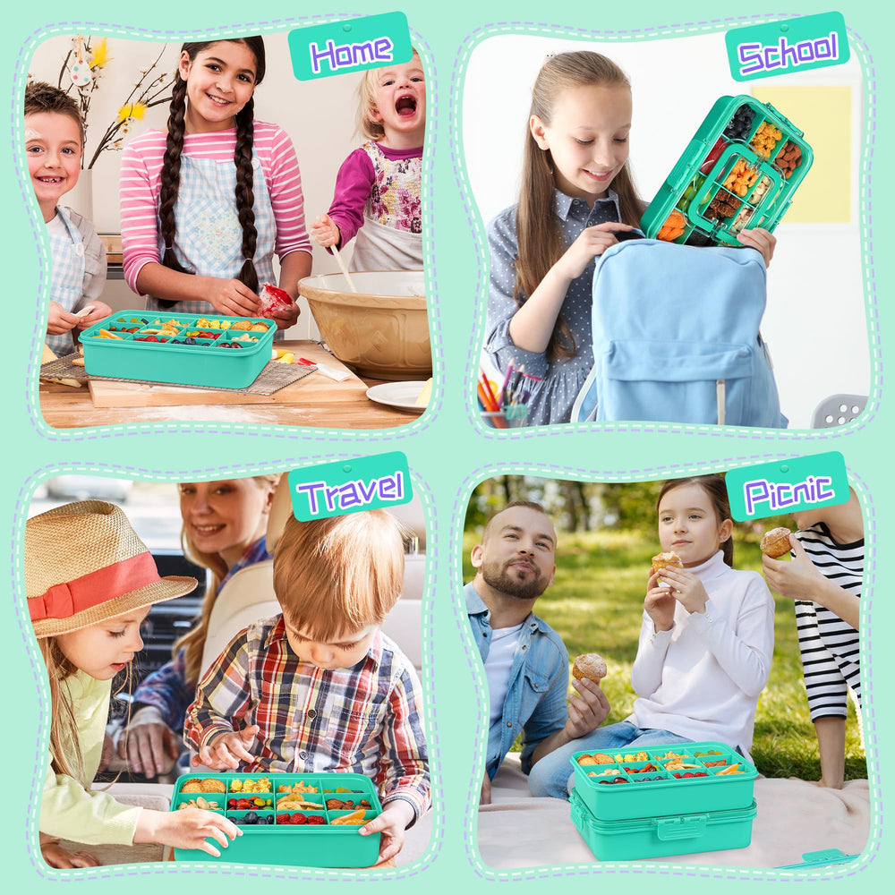 Xyptorix Snack Box seals with silicone to keep snacks fresh