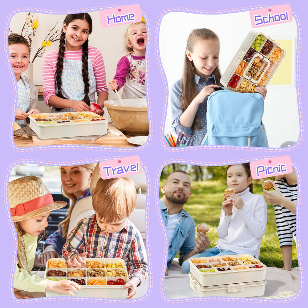 Xyptorix Snack Box microwave-safe without the lid for quick snack prep