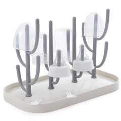 XYW baby bottle drying rack with compact design saves counter space.