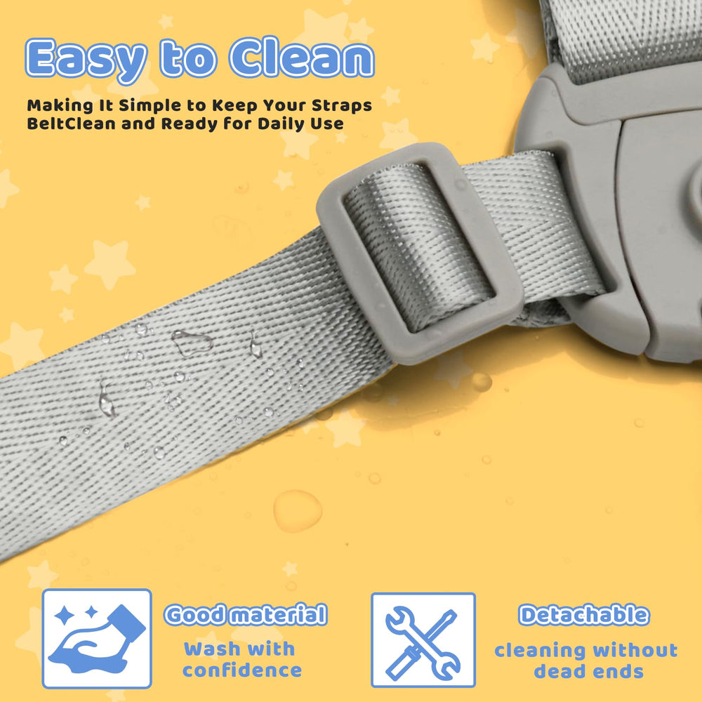 XZESH High Chair Straps durable nylon for long-lasting use