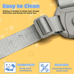 XZESH High Chair Straps durable nylon for long-lasting use