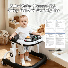 XZV walker with height-adjustable seat grows with your baby