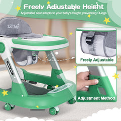 XZV high-handle stroller mode supports parent-guided mobility.
