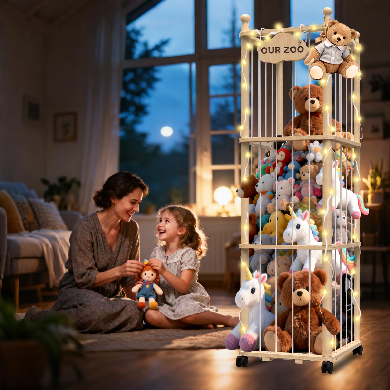 YACONA compact design fits through doorways and small spaces for versatile use.