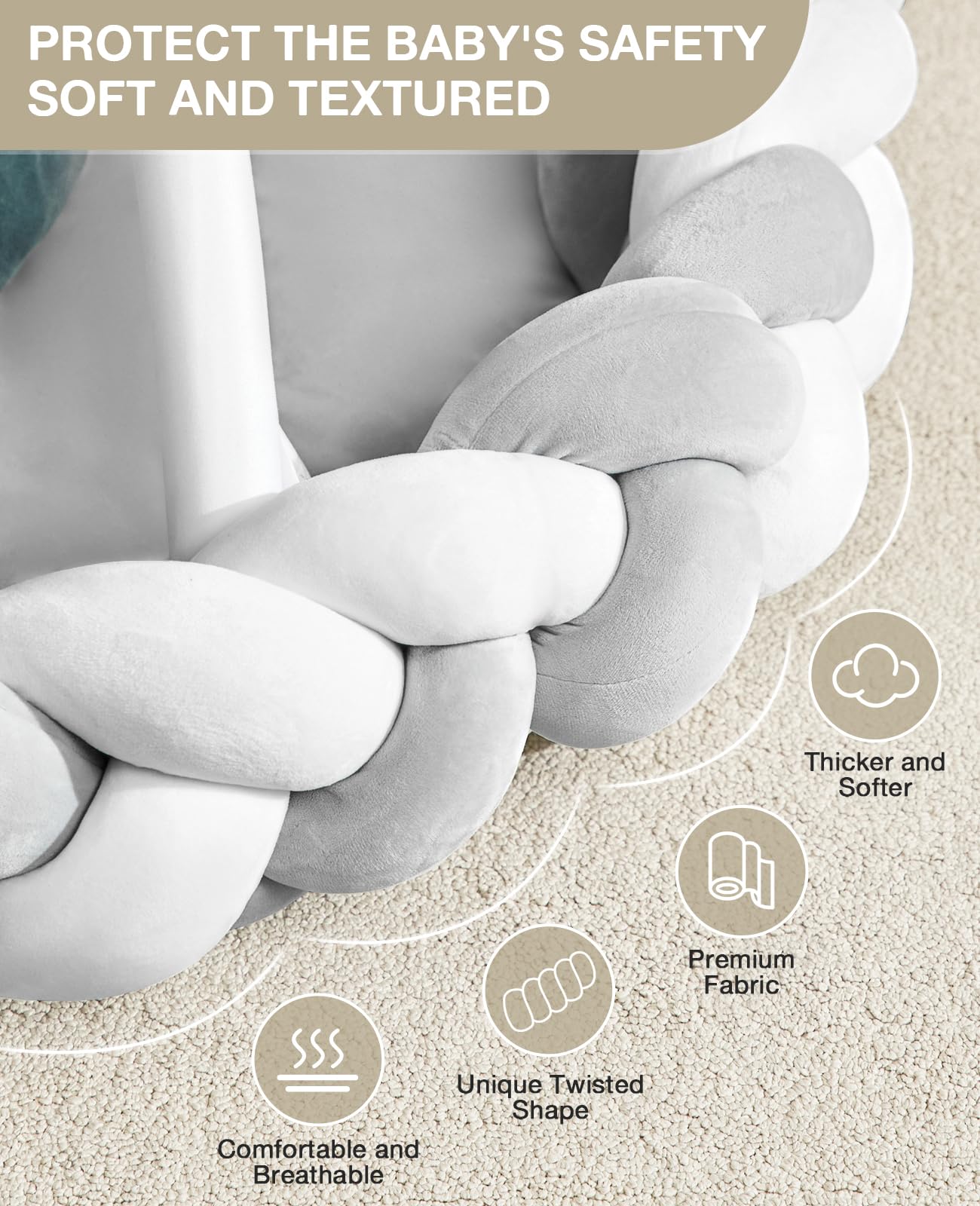 Yacul removable cover simplifies cleaning after active sessions and spills.
