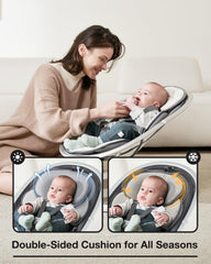 Yacul swing safety harness provides secure support during use.