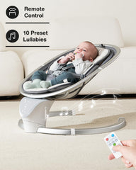 Yacul swing timer and lullabies support calm bedtimes.