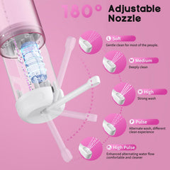 Yaej Peri Bottle's 2000mAh battery enables extended use away from outlets.