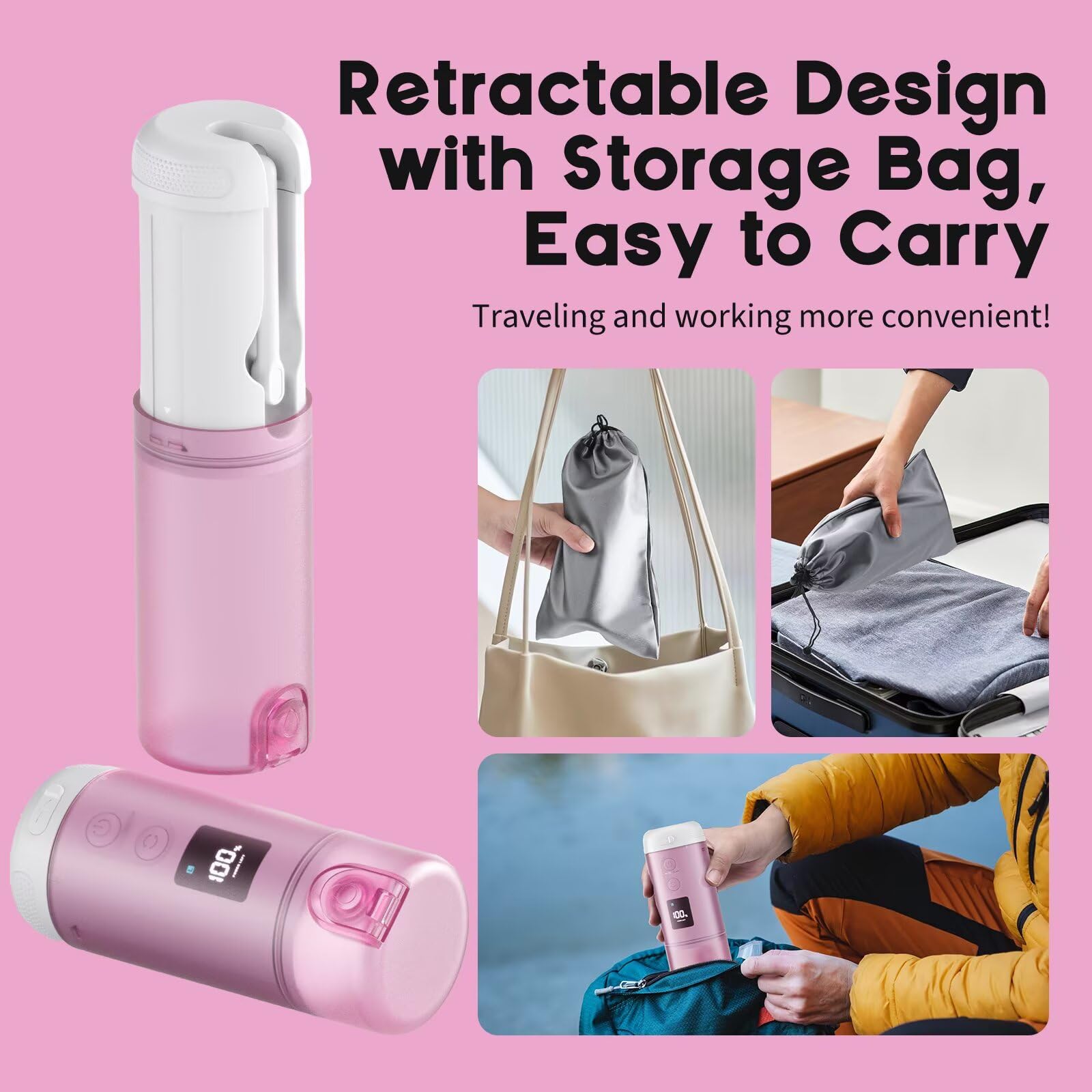 Yaej Peri Bottle IP67 protection helps in humid bathrooms.