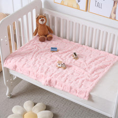 Yagle Mate crib-use blanket ready for naps and rides.