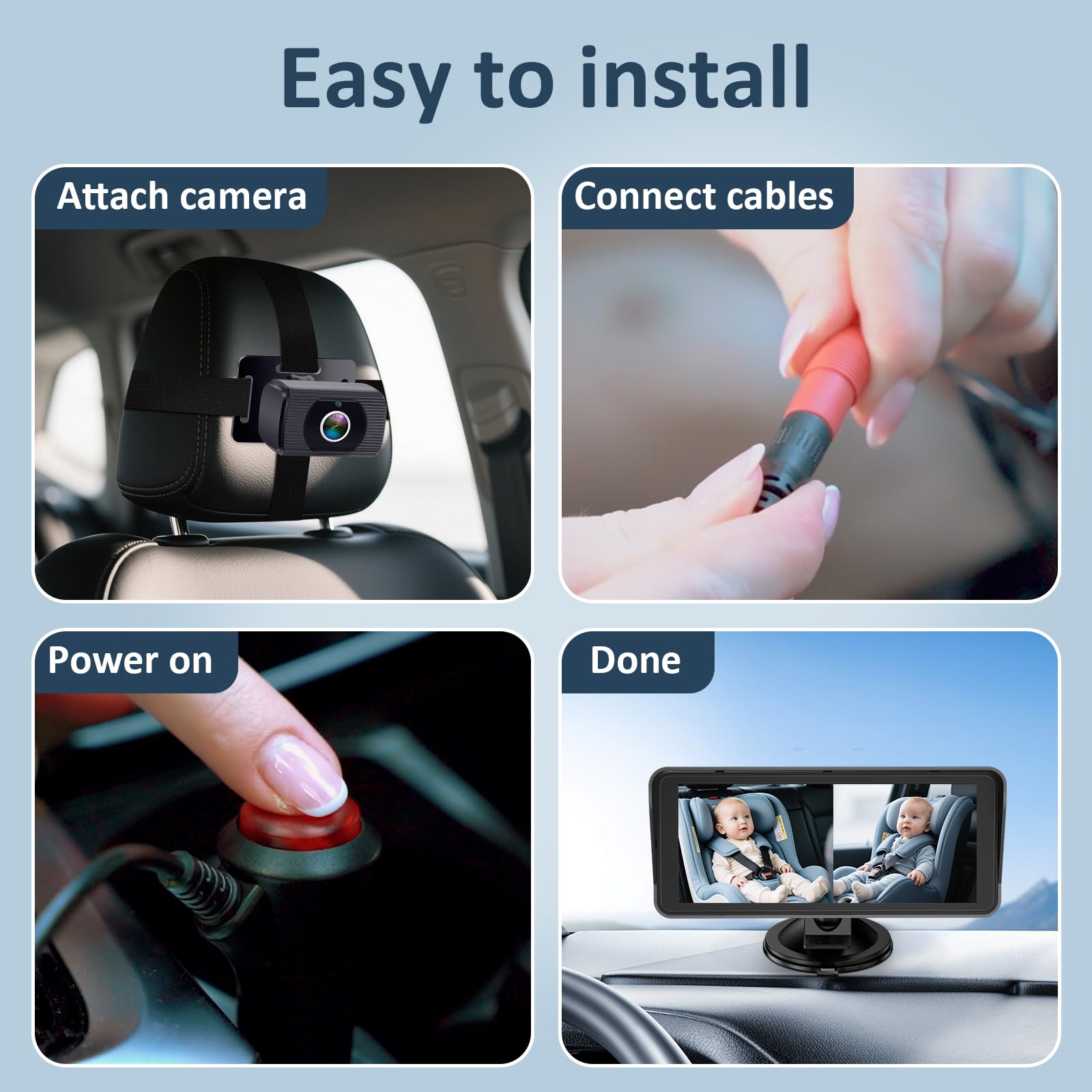 Yakry night vision at 940nm provides clear viewing without glare
