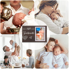 Yakucho 4x6 photo slot displays your baby’s memories beautifully.