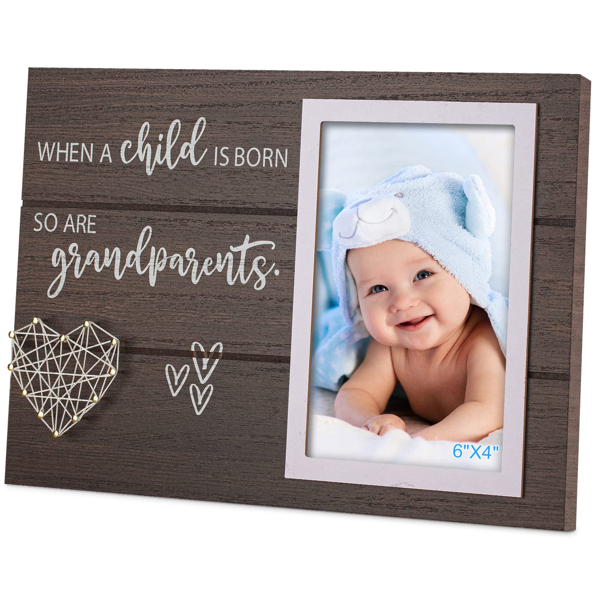 Yakucho godparent proposal frame closeup with string heart for a memorable moment.