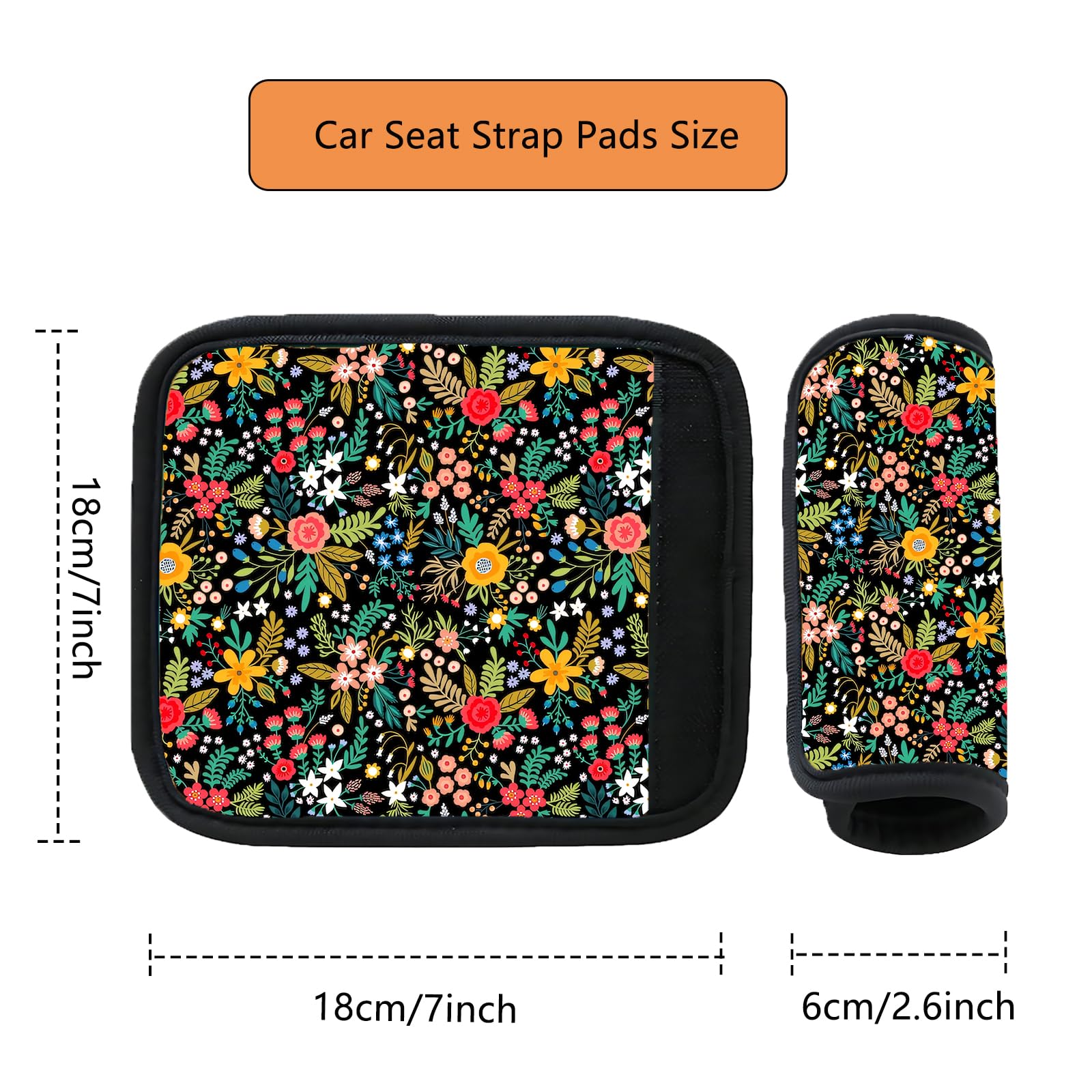 Yangbliss washable strap pad makes cleaning quick and reuse simple.