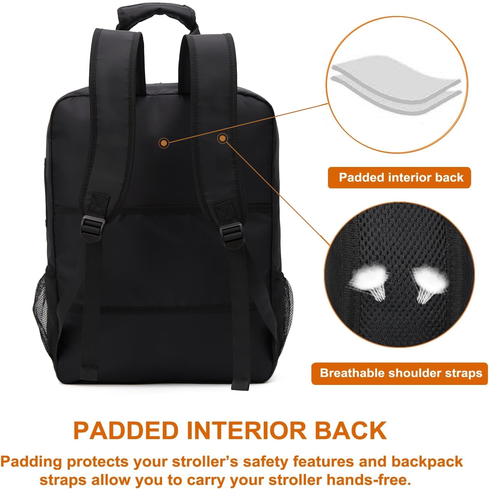YANHUAKEKE travel bag folded-and-compressed design saves space when not in use.