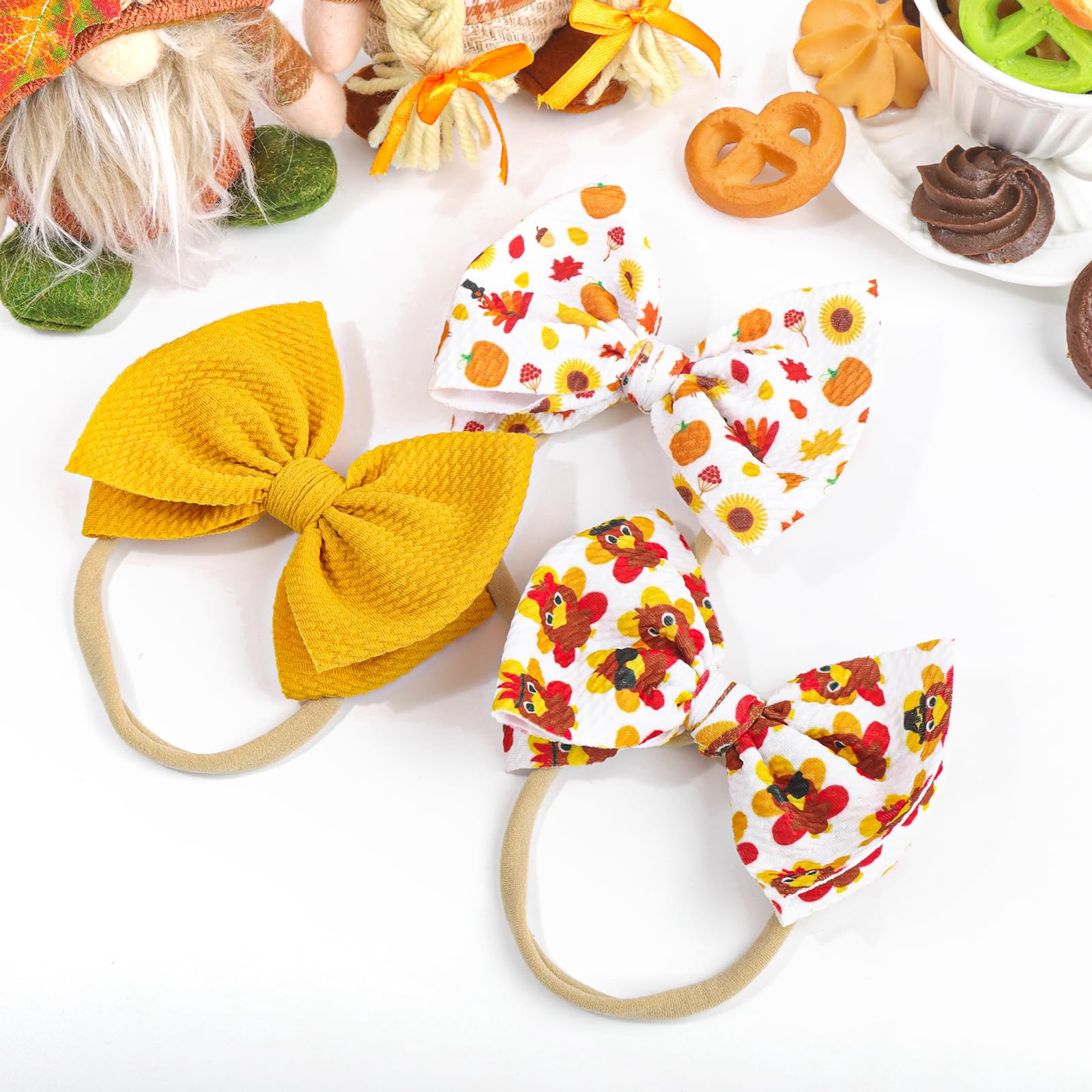 YanJie newborn-friendly bows designed for safe, lightweight wear.