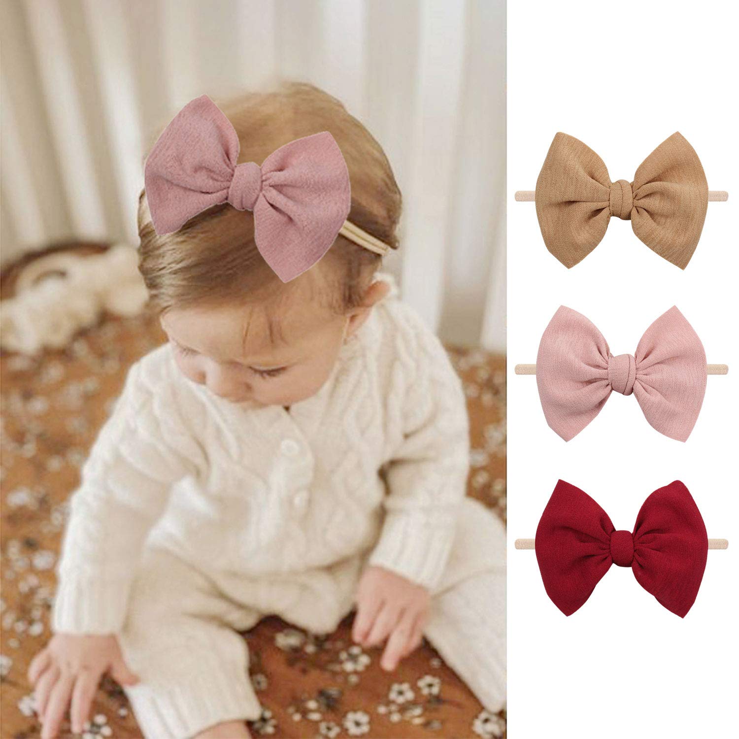 YanJie color-pack headbands, coordinating options for matching outfits.