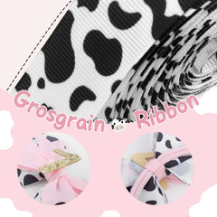 YanJie cow-print headband for birthdays pairs with outfits for cute daily looks.
