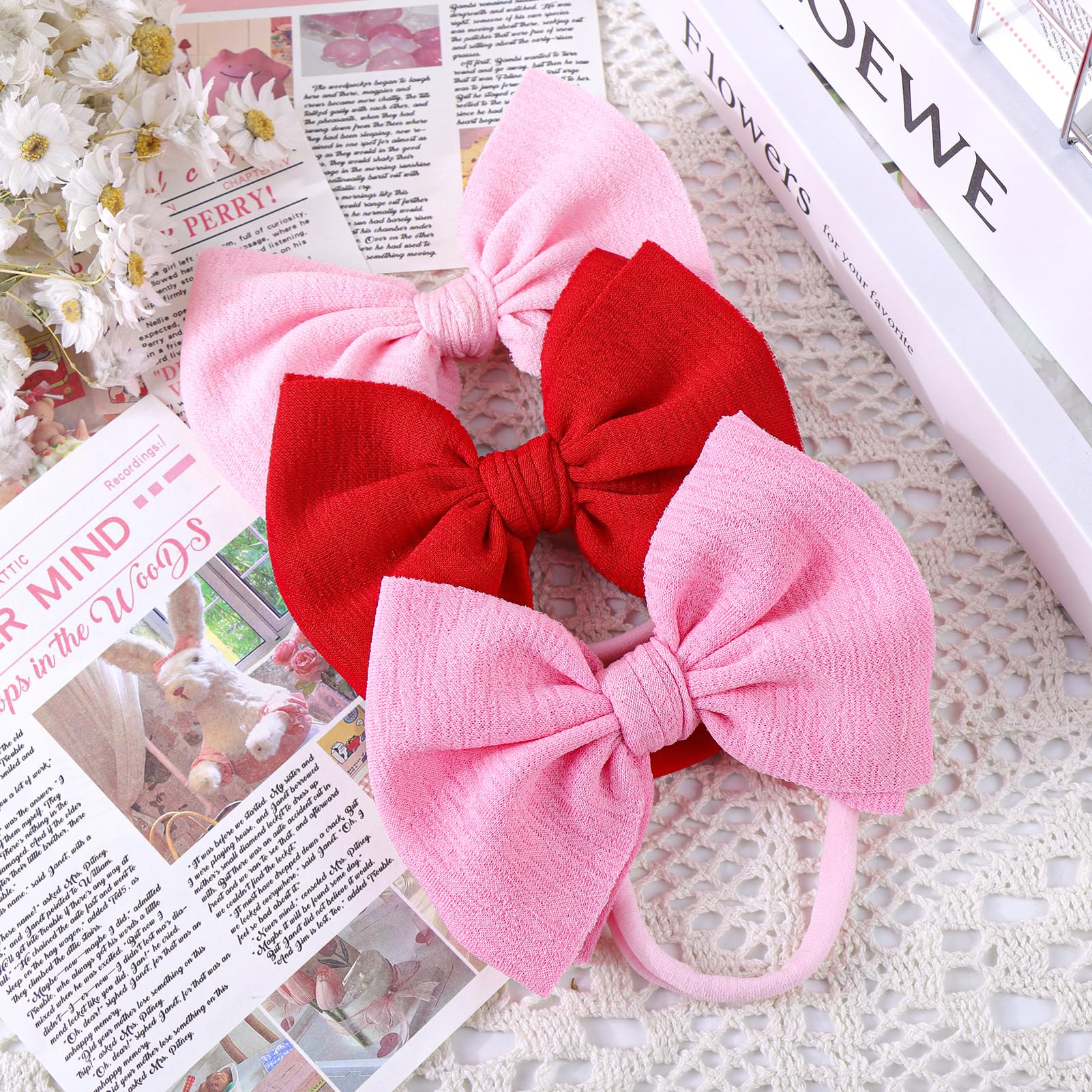 YanJie elastic soft nylon headband for a gentle, secure fit.