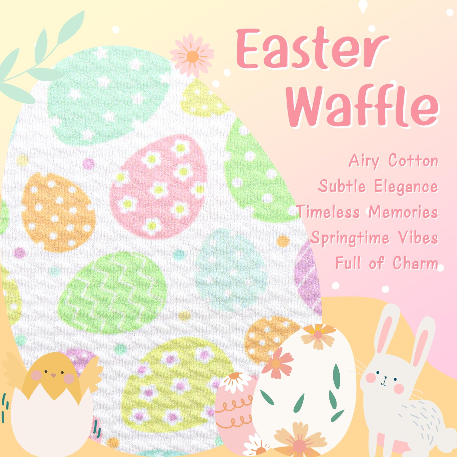 YanJie handmade Easter headband with refined finish