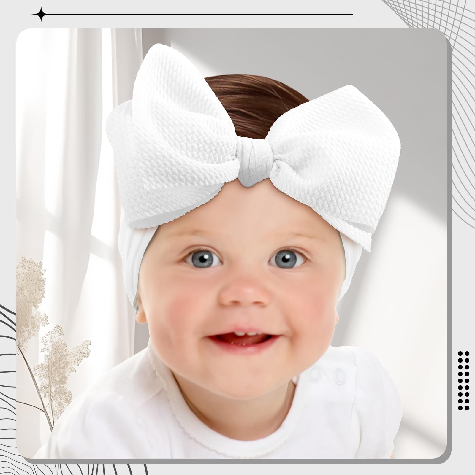 YanJie headband complements outfits, ideal for photos and outings