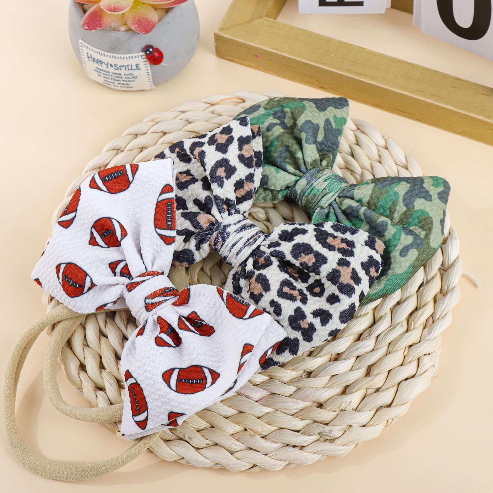 YanJie 3-pack headbands layout illustrating different styles.