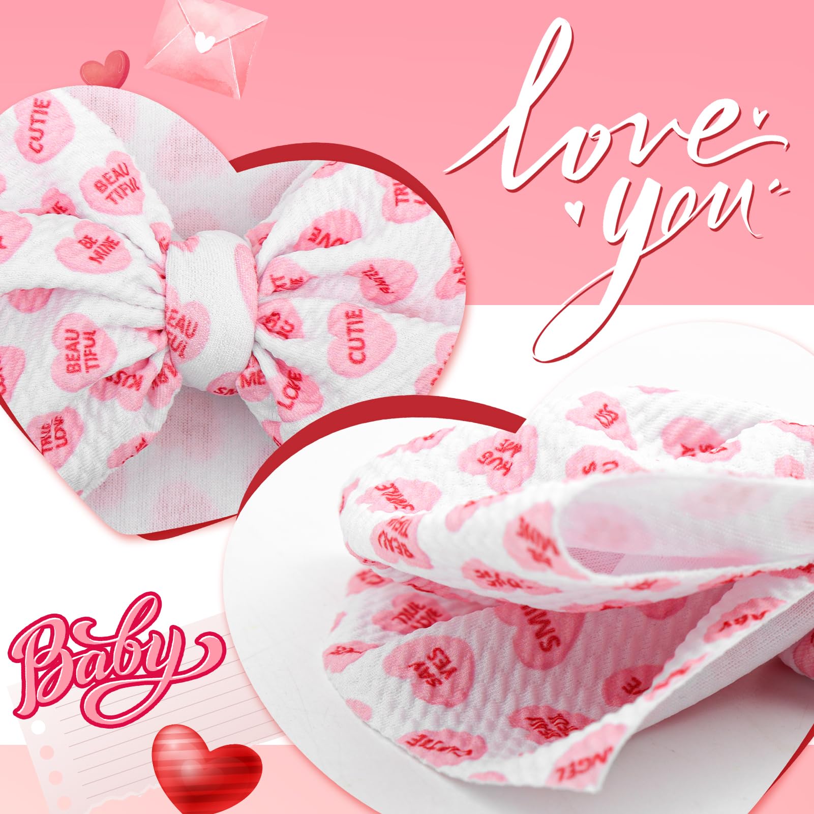 Yanjie heart design hair accessory adds charming detail to daily outfits.