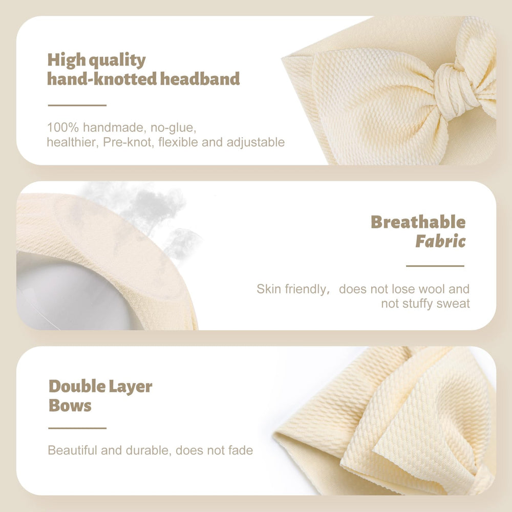 YanJie infant bows as a photography prop for charming portraits.