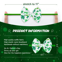 YanJie newborn-toddler headband with comfortable elastic nylon fit.
