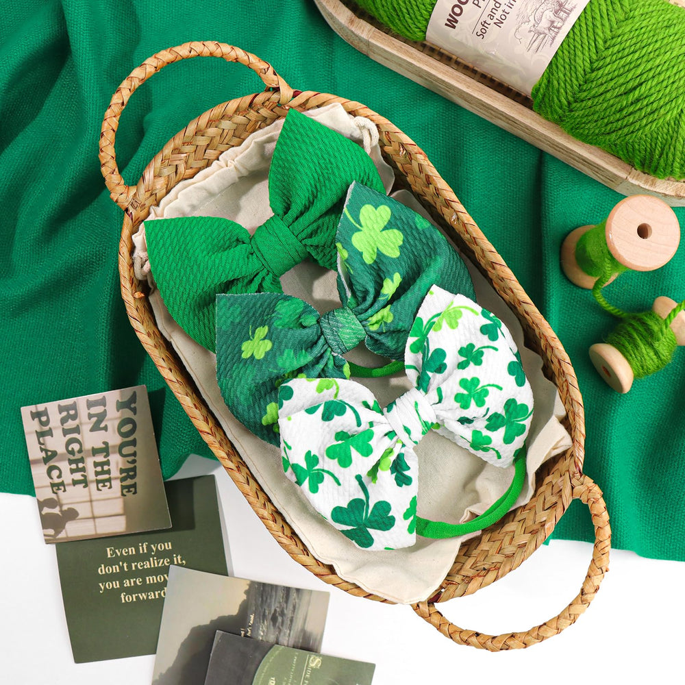 YanJie Patrick's Day headband as a charming kid accessory.