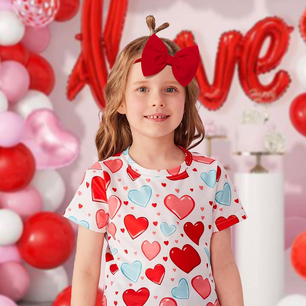 YanJie soft nylon hair bows provide gentle all-day wear for babies.