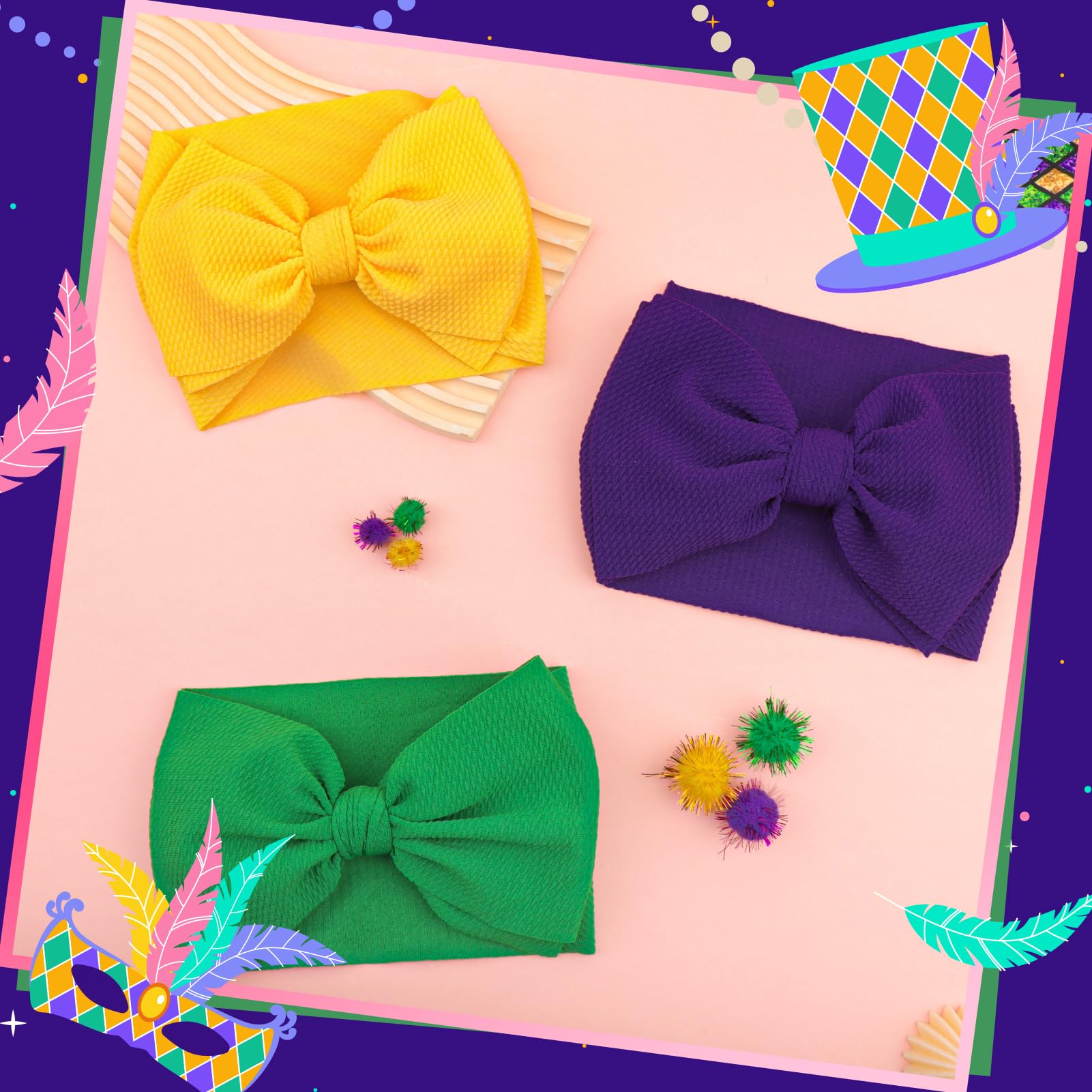 YanJie soft waffle headband, breathable and skin-safe for daily wear.