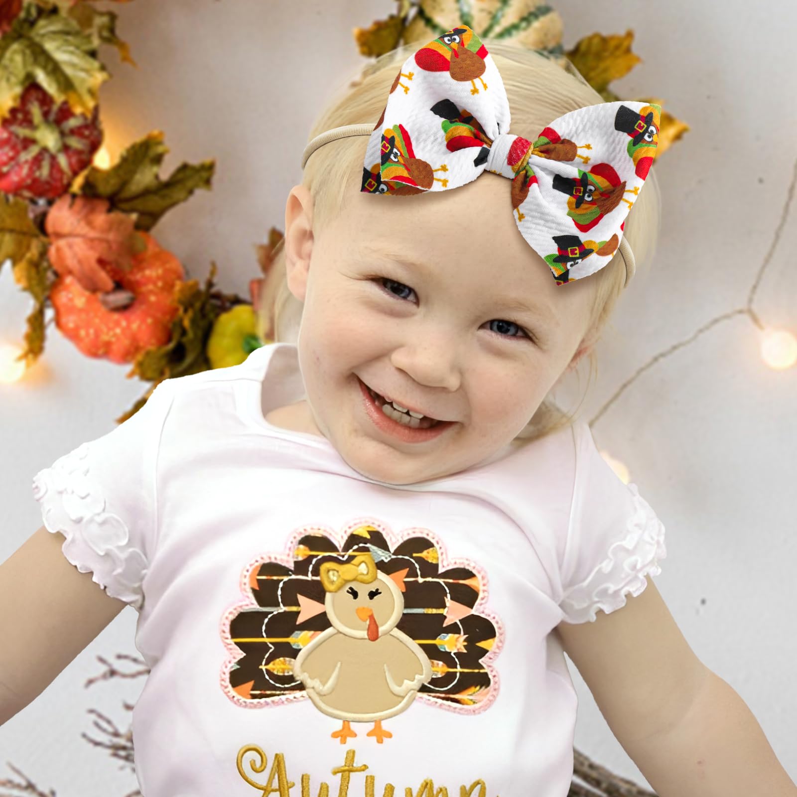 YanJie soft-stretch nylon toddler headband fits comfortably all day.