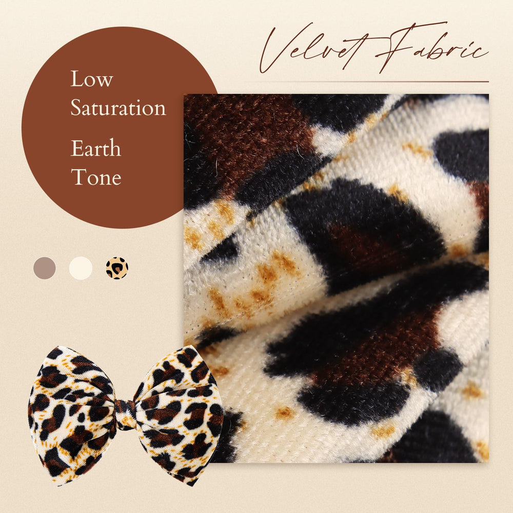YanJie toddler headband with stretchy bow—adjusts to growing head sizes.