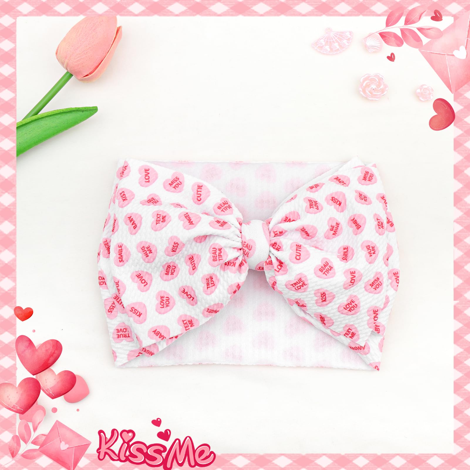 Yanjie valentines outfit-ready bow boosts playful style for celebrations.