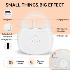 YANWEI two-speed nail trimmer adapts to different nails.