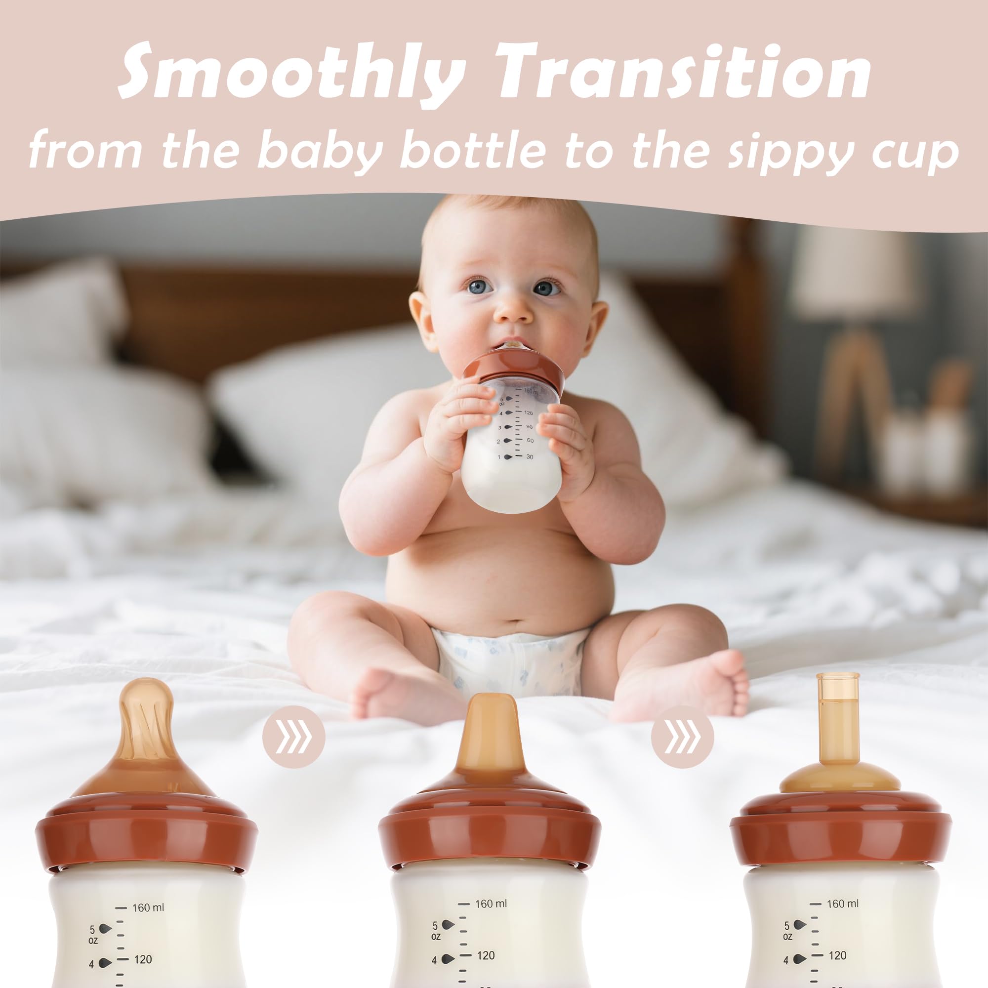 Yanyoyo flow-control design helps babies sip at their own pace.